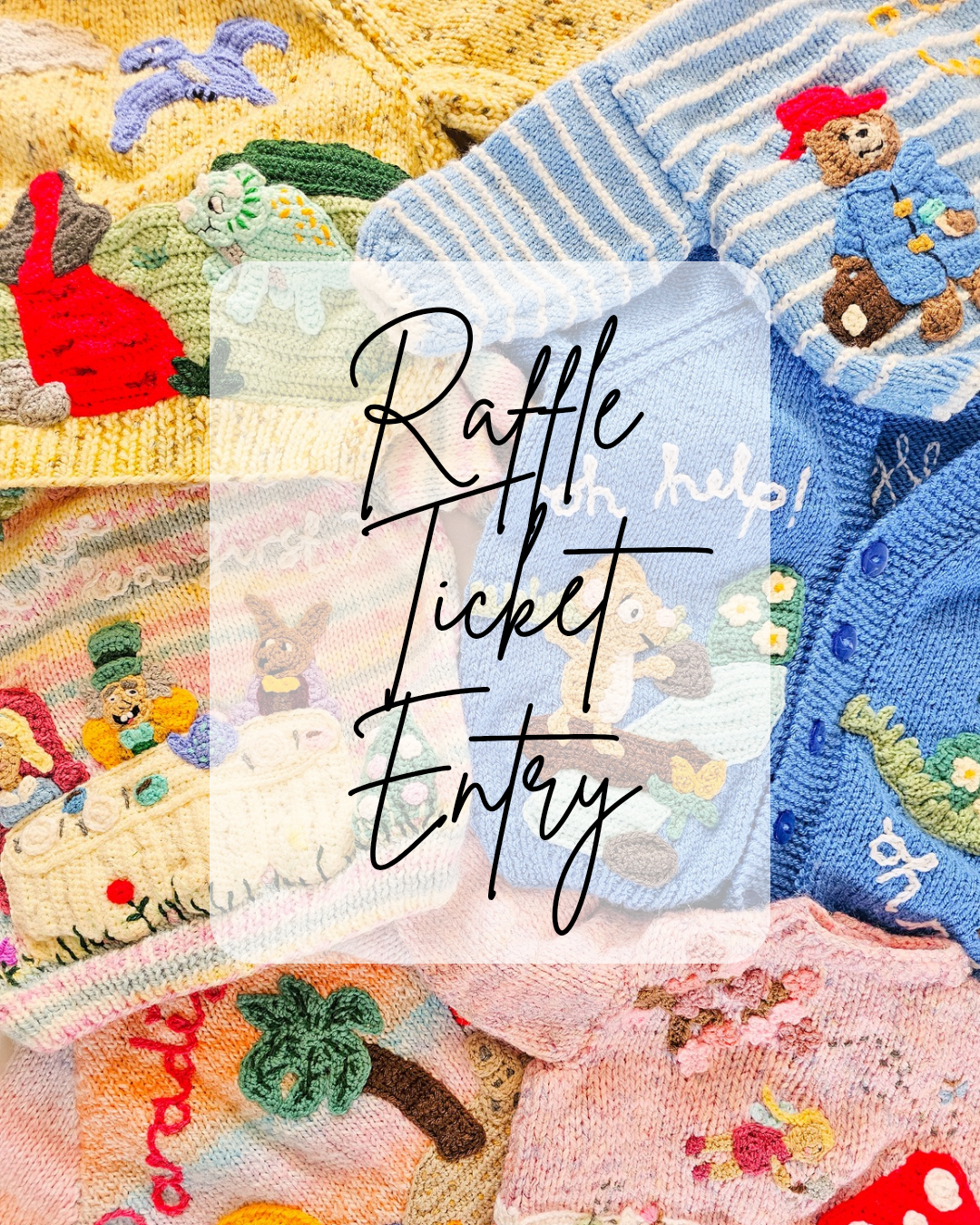 🎉 £2 Raffle Ticket – Win a Custom Knit (worth £110!) 🎉