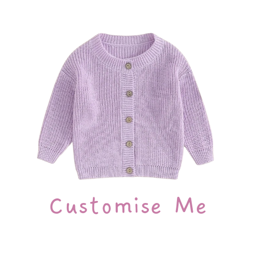 Isn't She Lovely Embroidered Cardigan - Made to Order