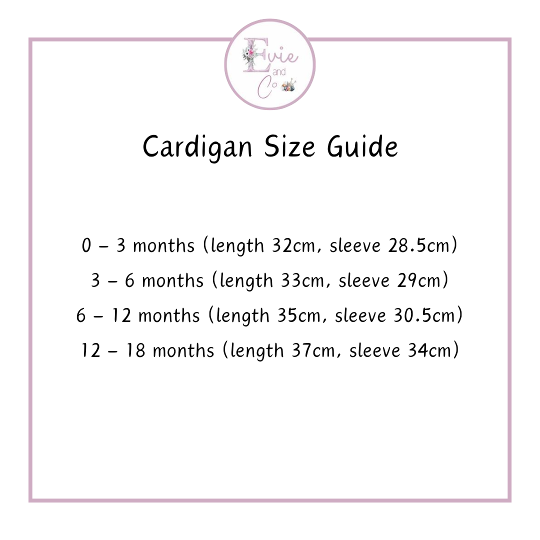 Isn't She Lovely - ready made knit (6-12 months)