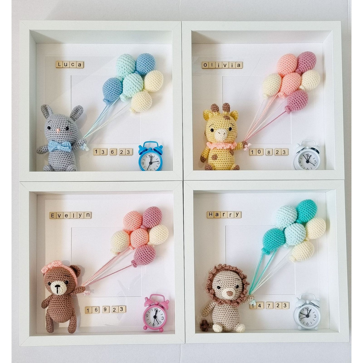 Bear Birth Date Frame
