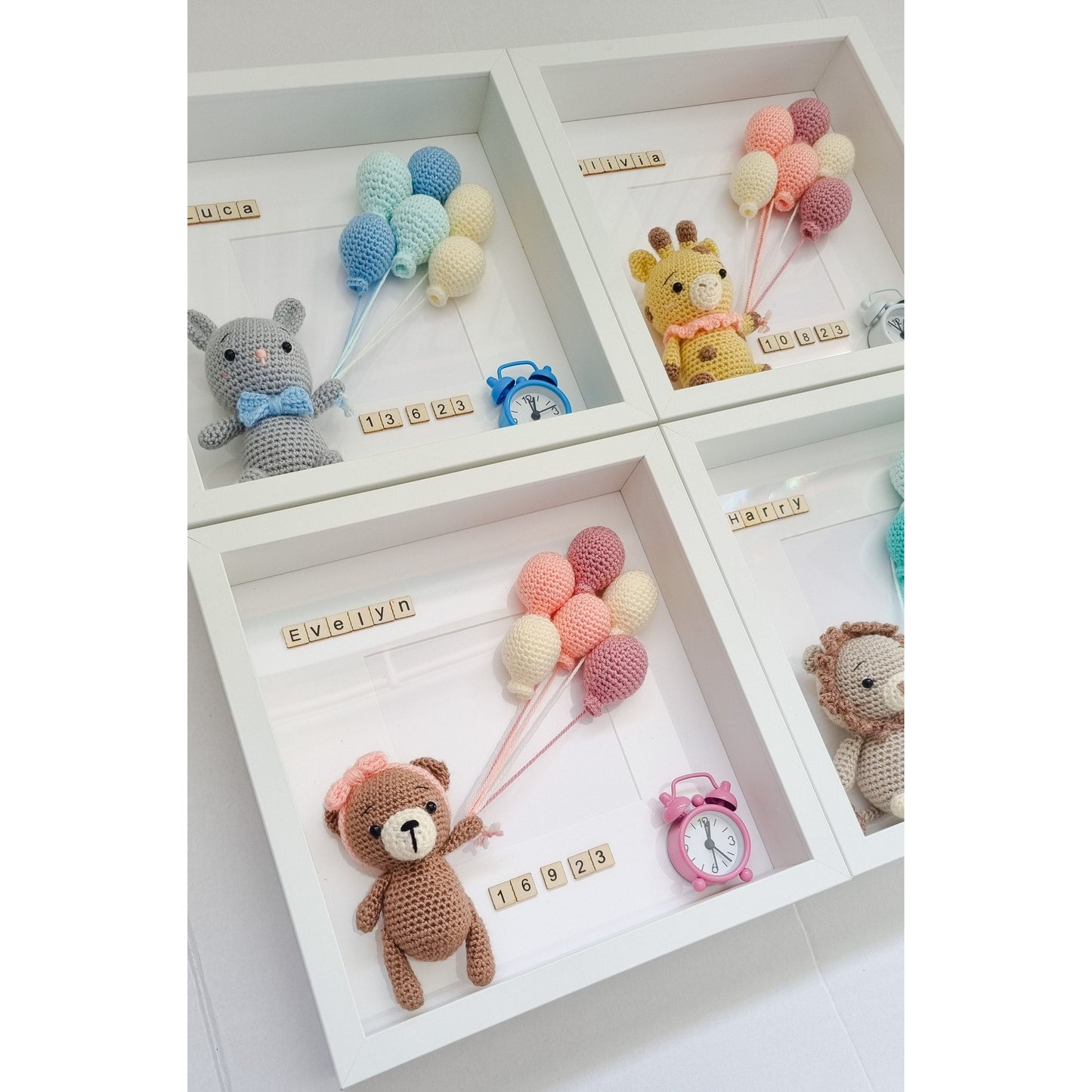 Rabbit Birth Date Frame