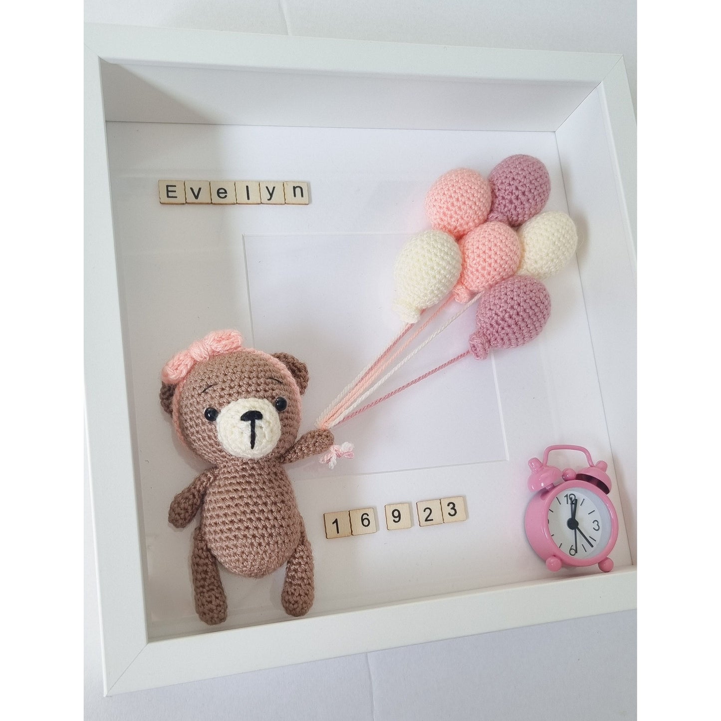 Bear Birth Date Frame