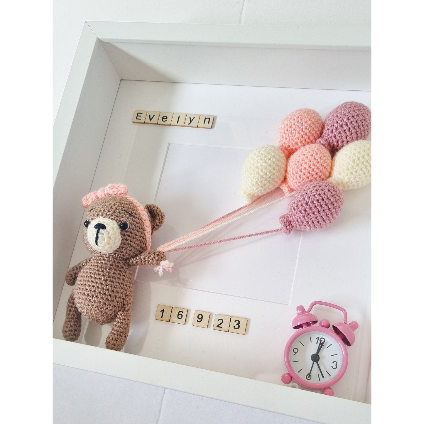 Bear Birth Date Frame