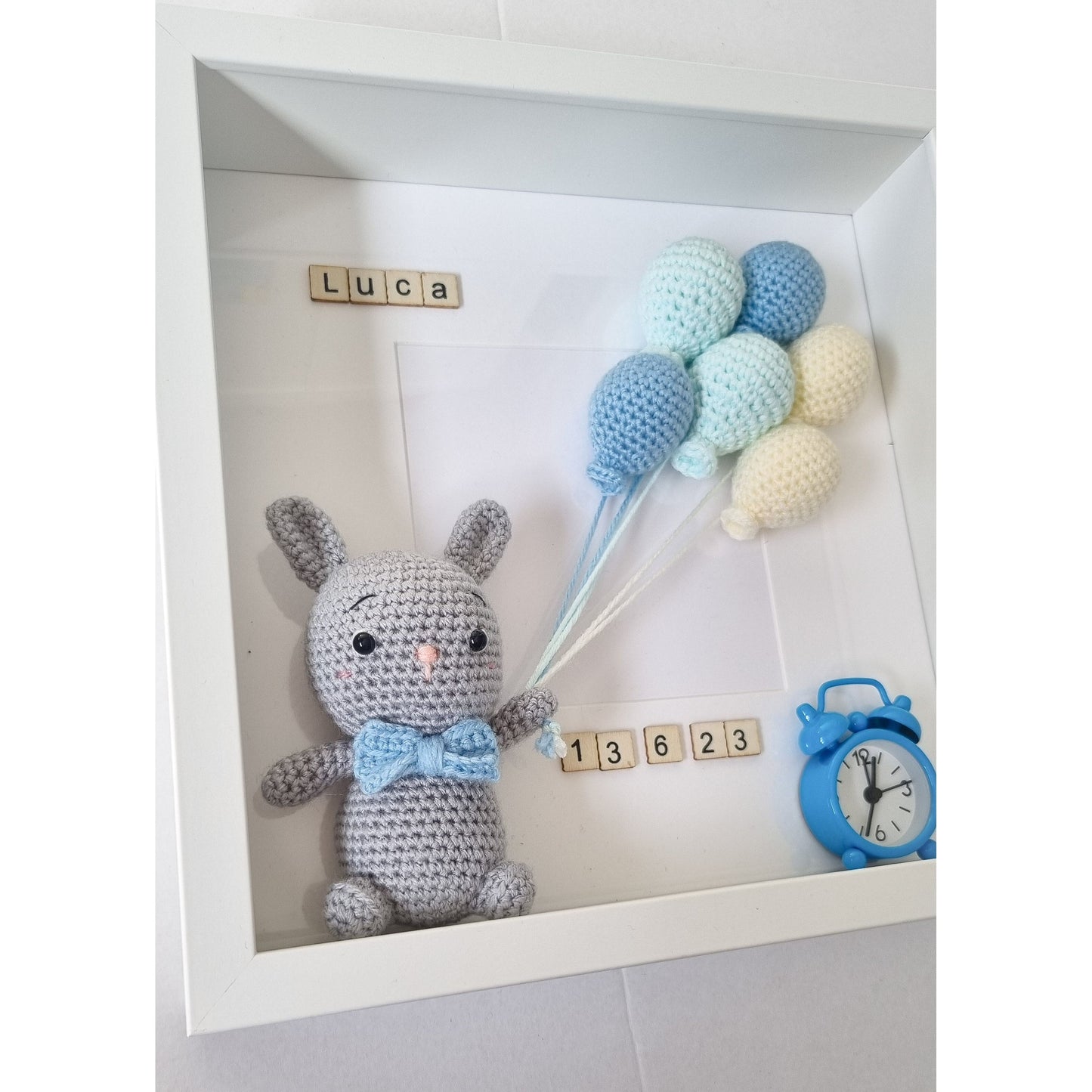 Rabbit Birth Date Frame