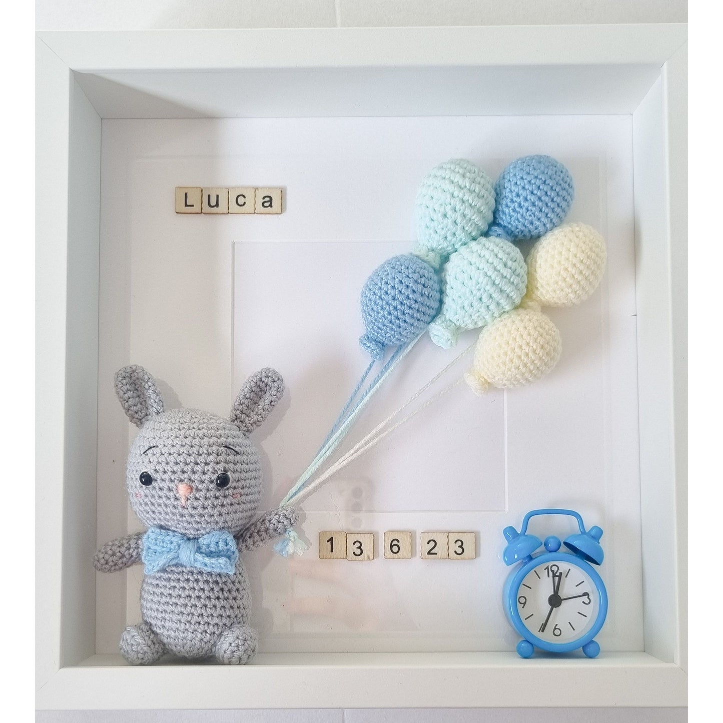 Rabbit Birth Date Frame