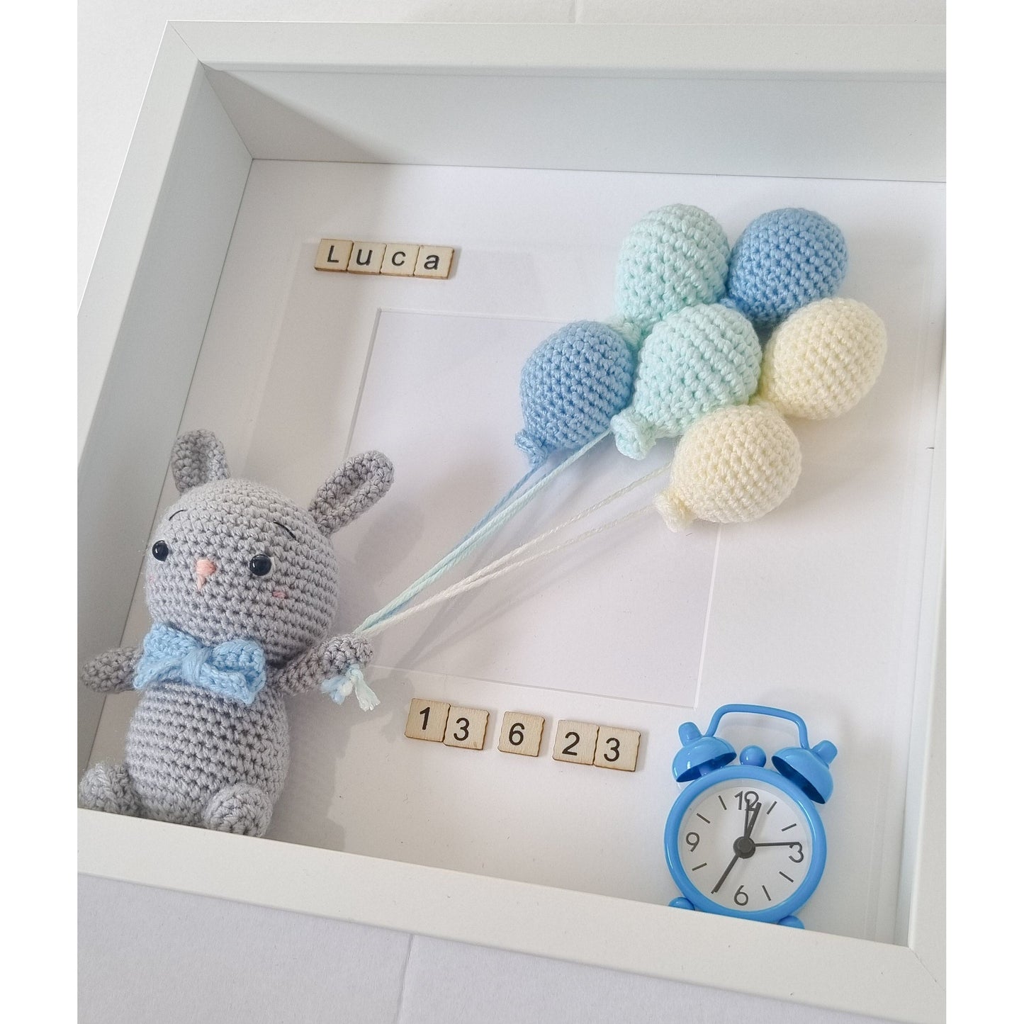 Rabbit Birth Date Frame