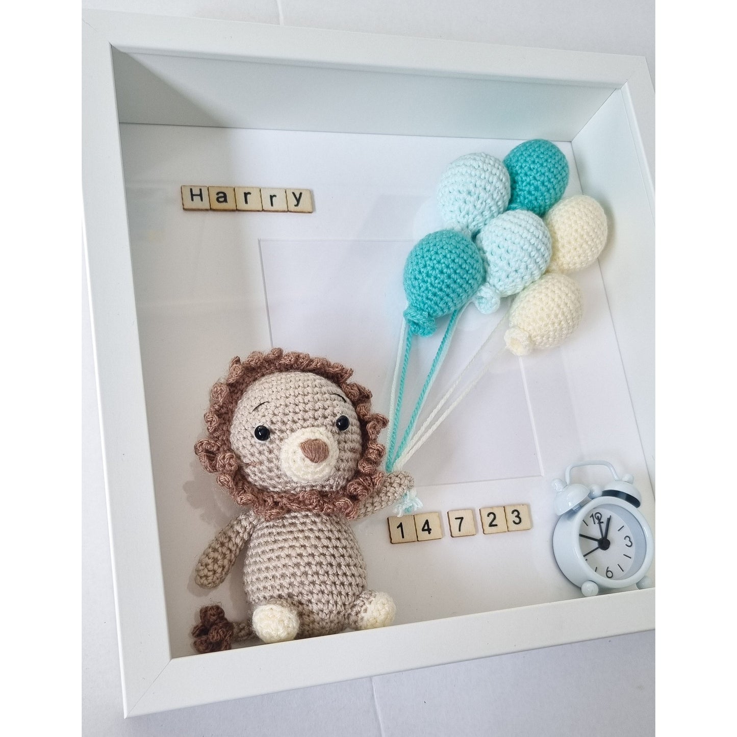Lion Birth Date Frame