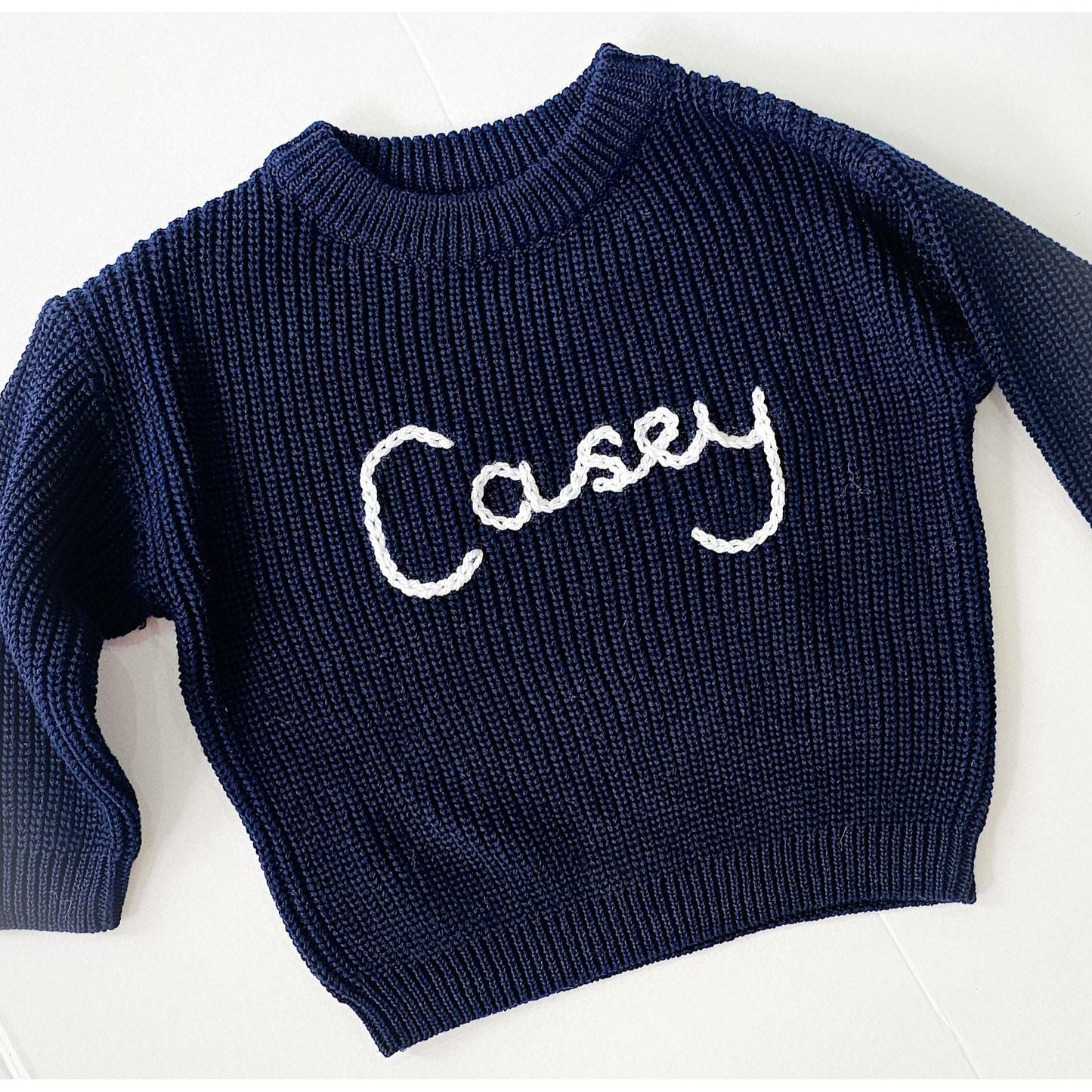 Embroidered Name Jumper