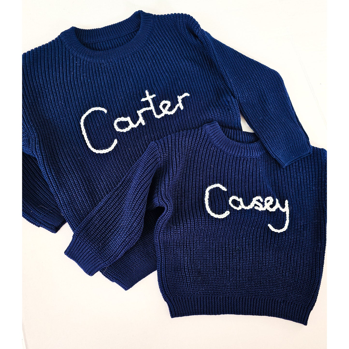 Embroidered Name Jumper