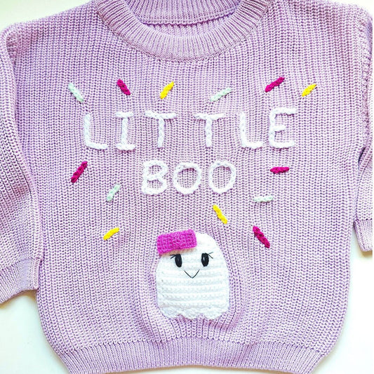 Boo Halloween Knit (18-24 months)