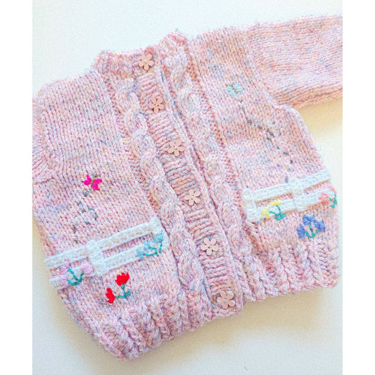 Fairy Garden Hand-knit (Age 6–9 months)