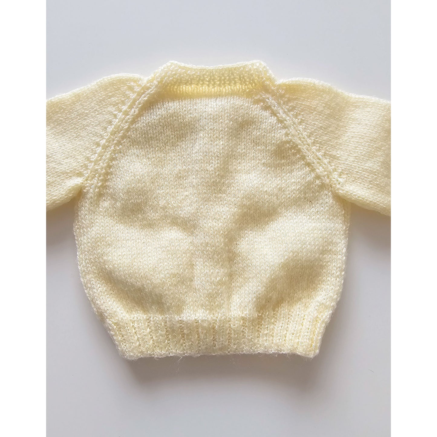 Yellow ice cream knit (0 - 3 months)