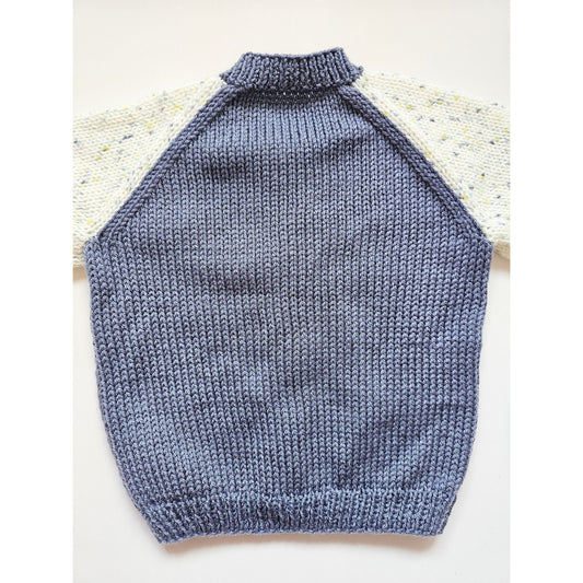 Grey Speckled Colourblock (Age 1-2 years)
