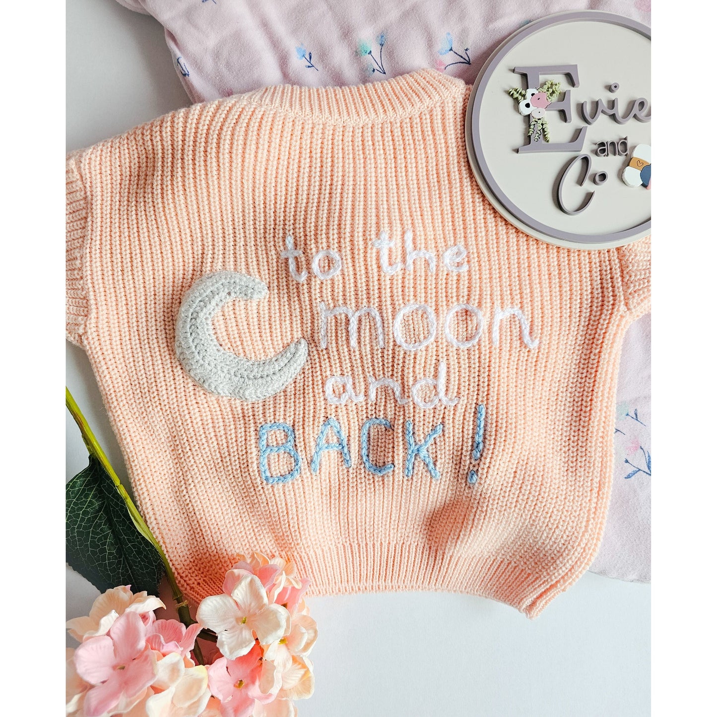 Guess How Much I Love You knit - Made to Order