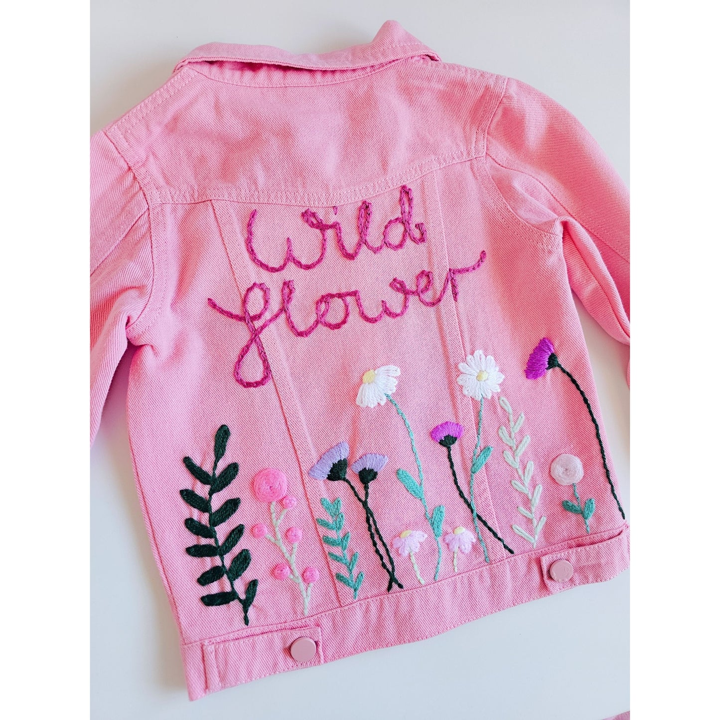 Wildflower lightweight denim jacket