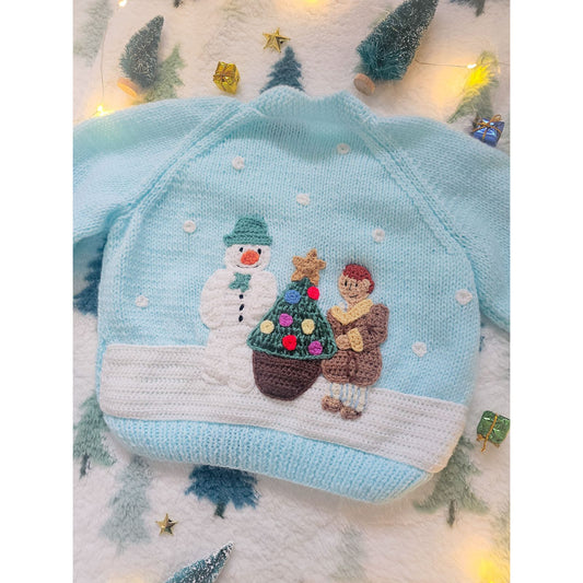 The Snowman Christmas Knit (Age 1-2 years)