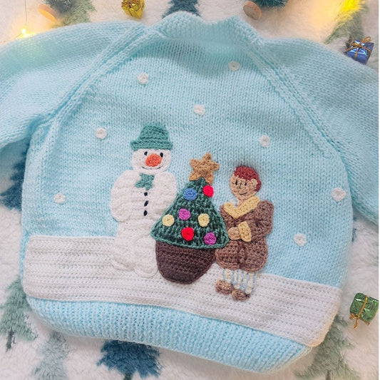 The Snowman Christmas Knit (Age 1-2 years)