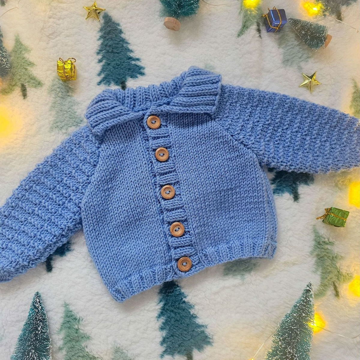 Let It Snow Christmas Knit (Age 0-3 months)