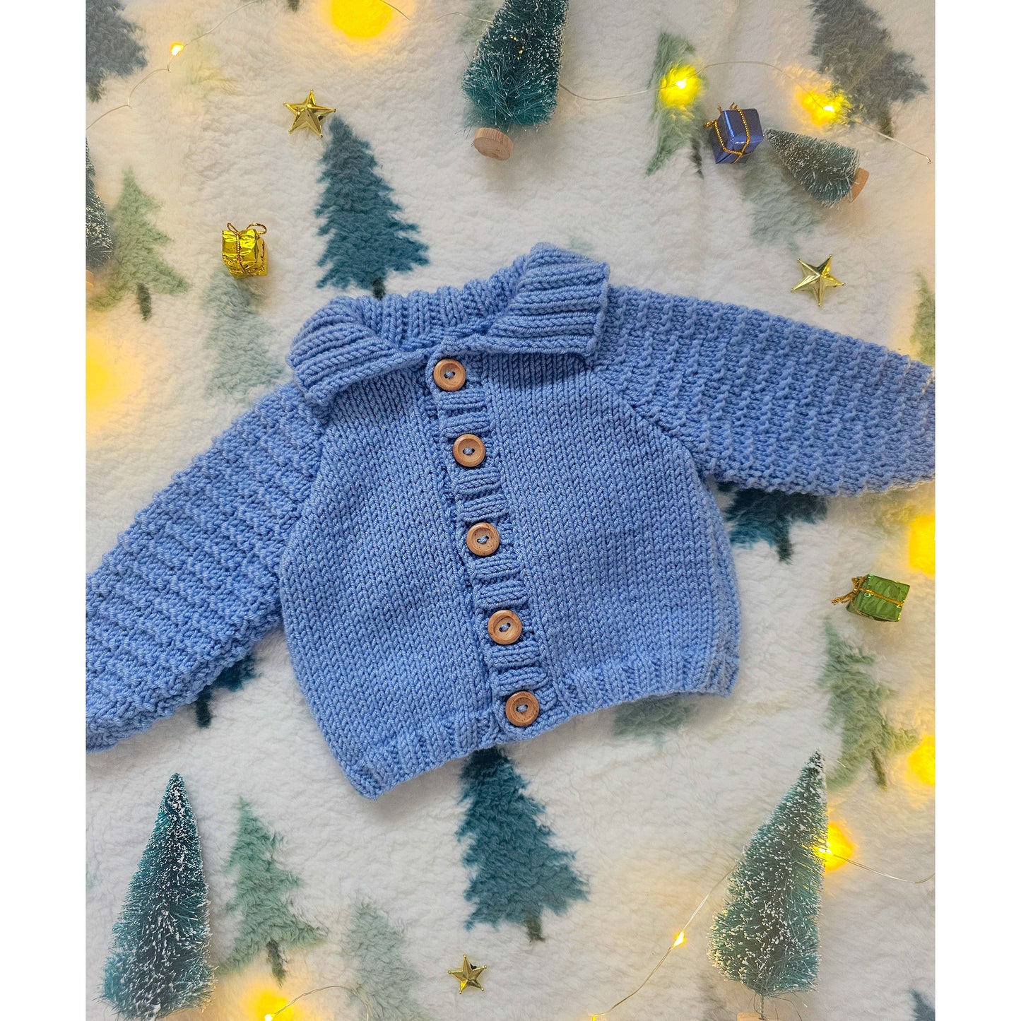 Let It Snow Christmas Knit (Age 0-3 months)