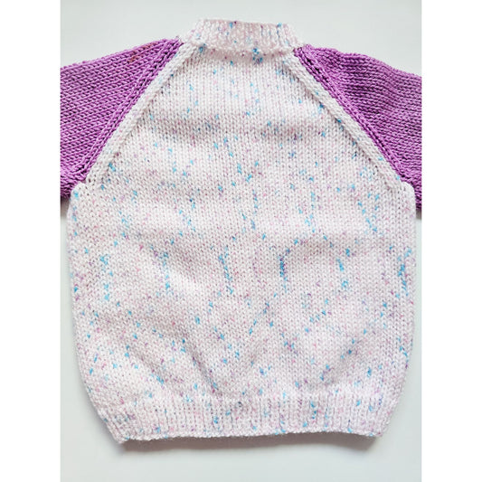 Lilac Speckled Colourblock (1- 2 years)