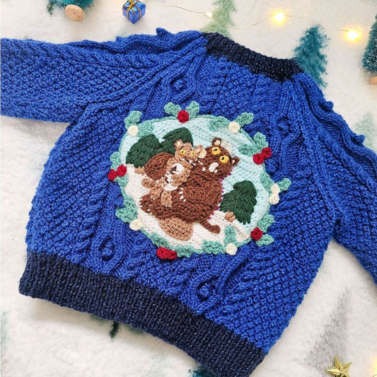 Gruffalo's Child Christmas Knit (Age 18-24 months)
