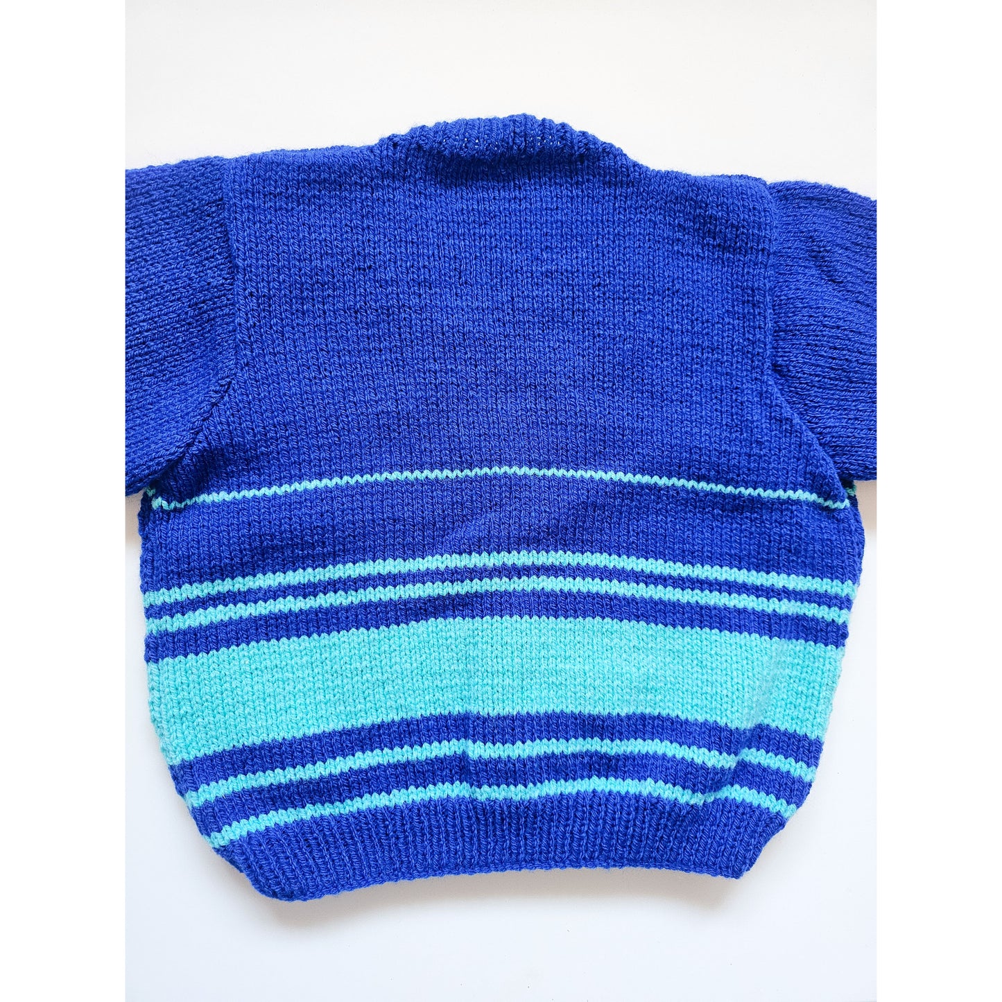 Blue and Turquoise Stripe (Age 3-4 years)
