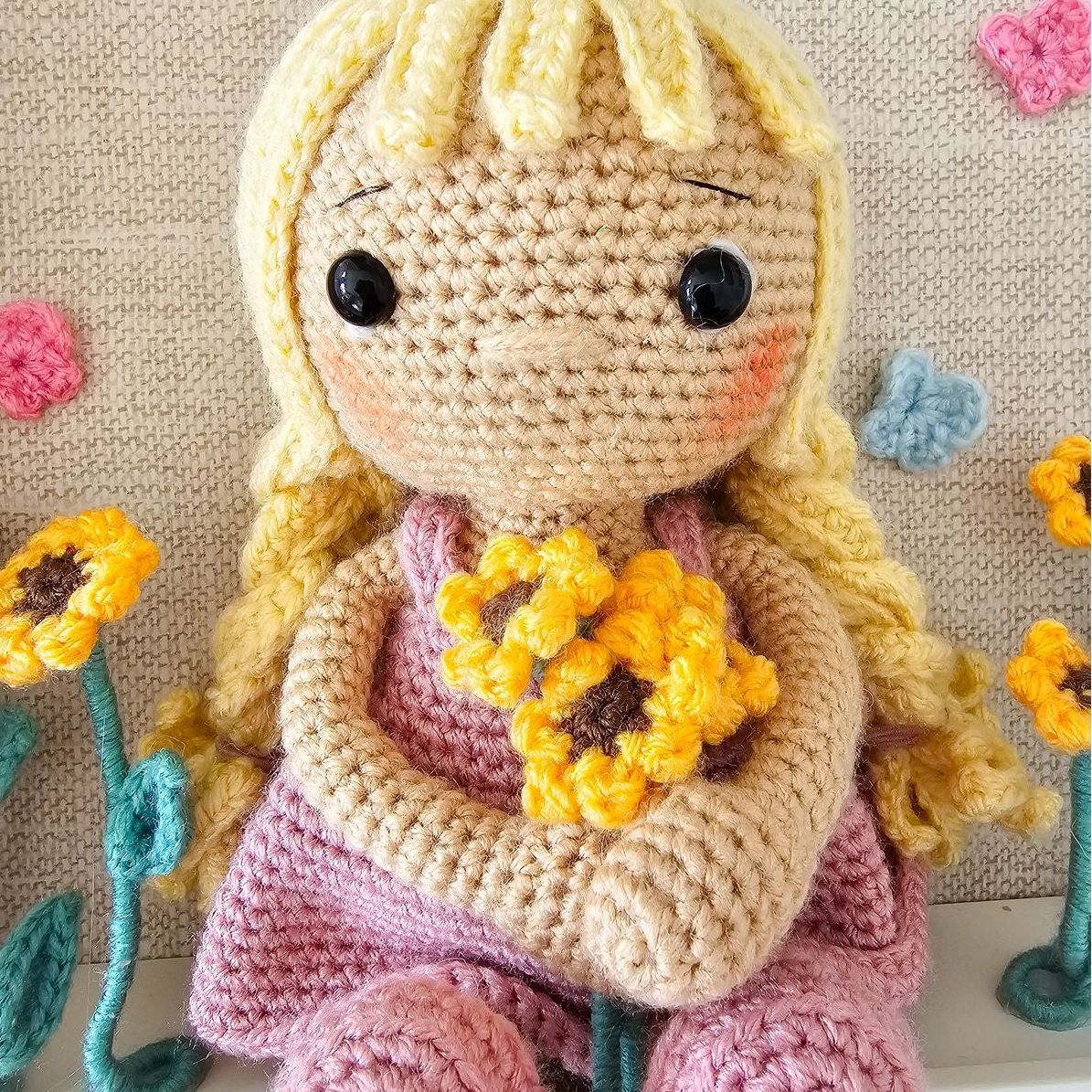 Pigtails and Petals Mini Me Personalised Frame (most popular)