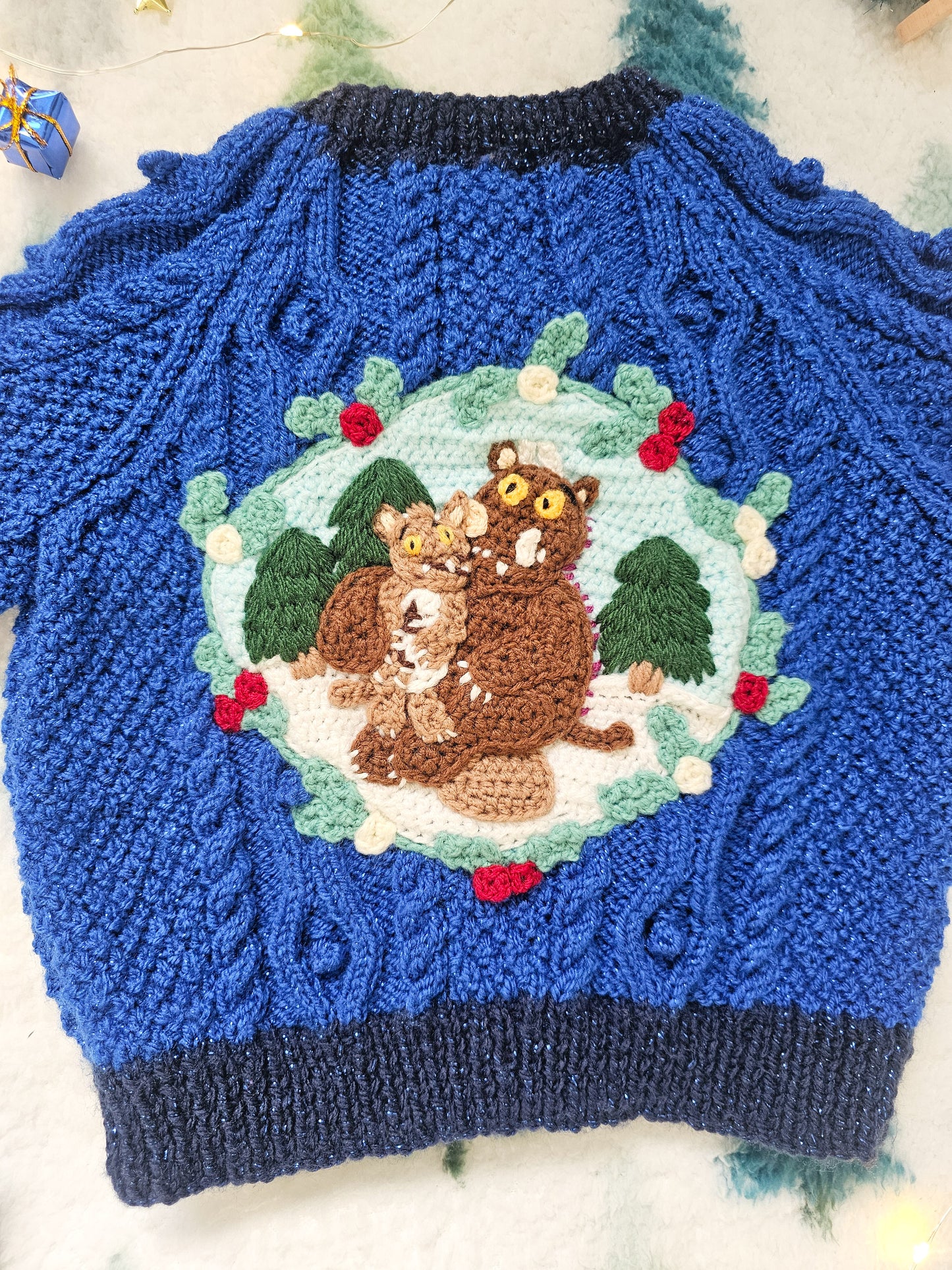 Gruffalo's Child Christmas Knit (Age 18-24 months)