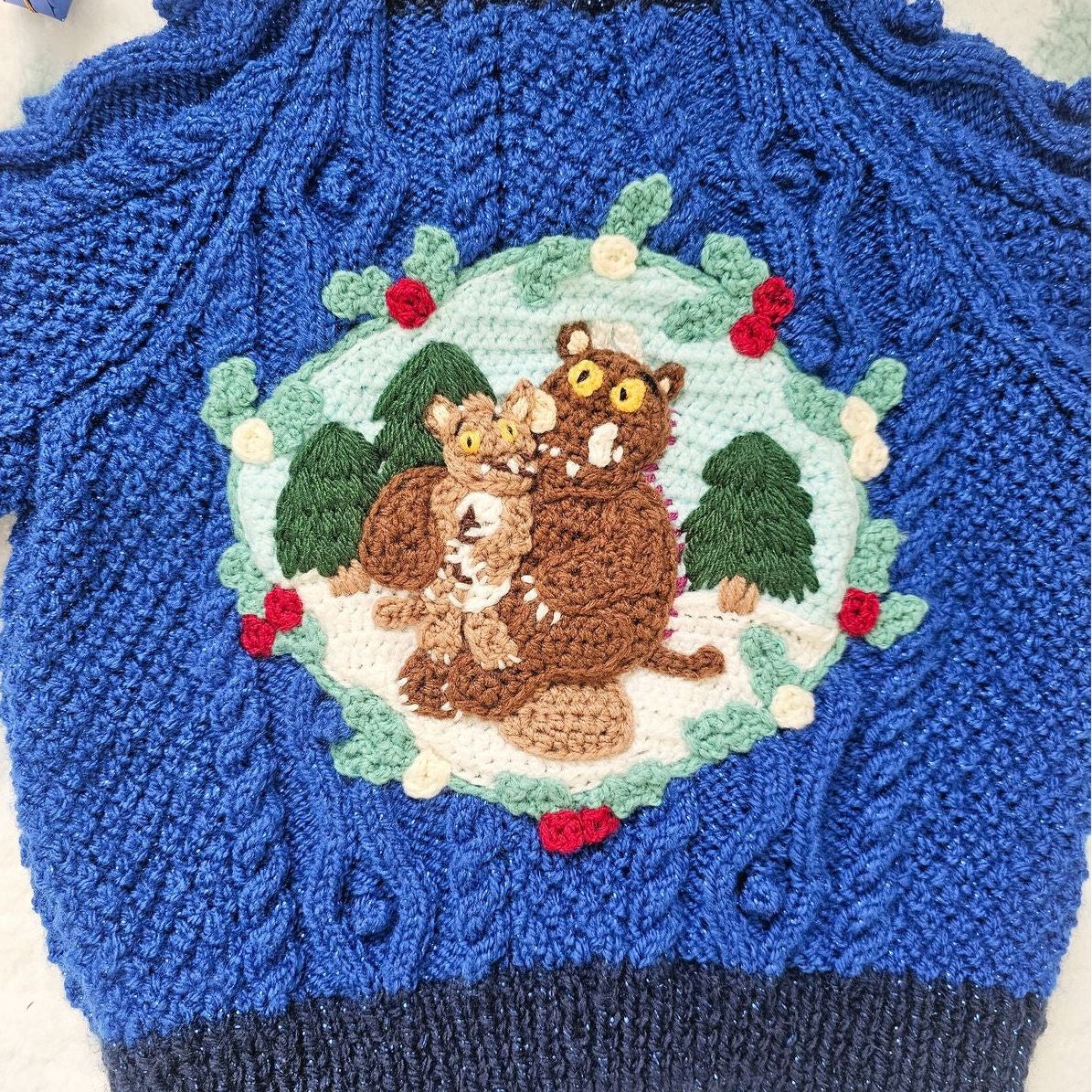 Gruffalo's Child Christmas Knit (Age 18-24 months)