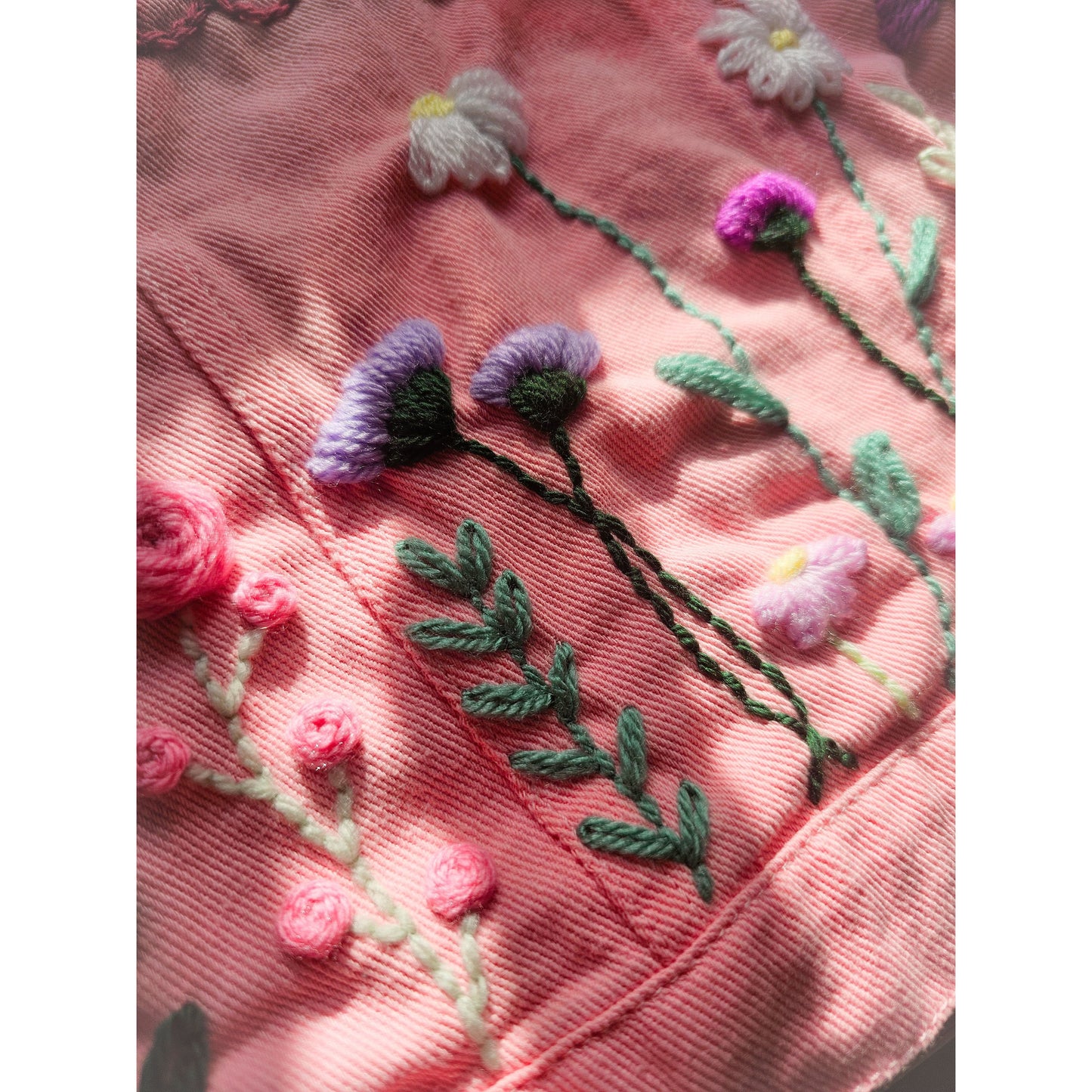Wildflower lightweight denim jacket