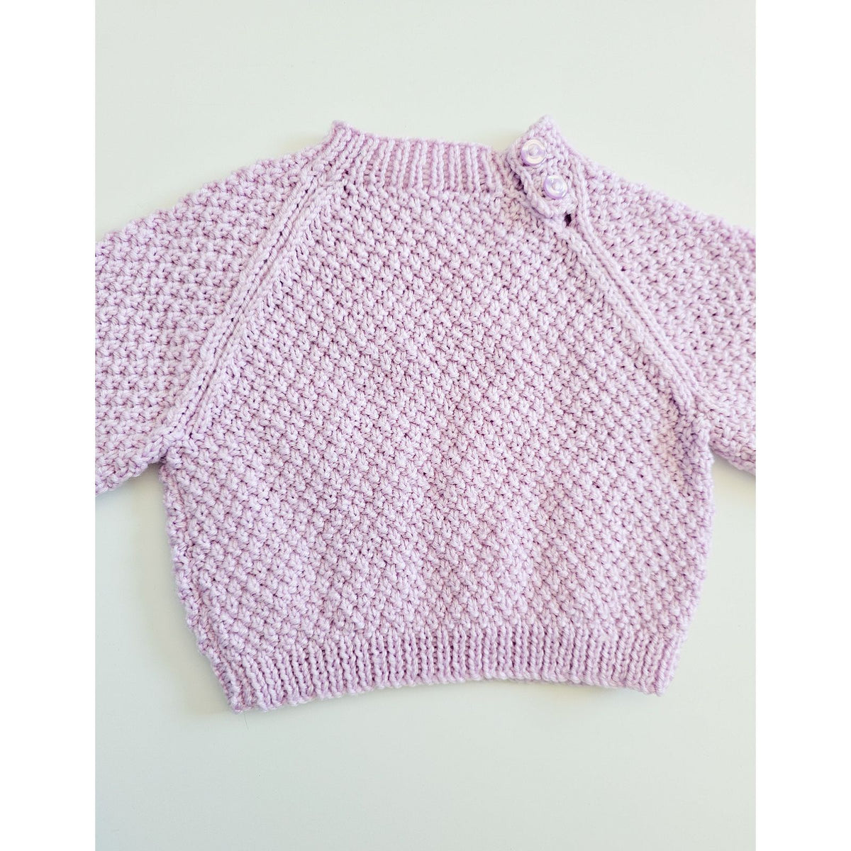 Lilac Cable Jumper (0 - 3 months)