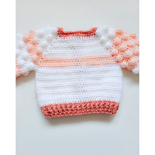 Apricot Puff Sleeve