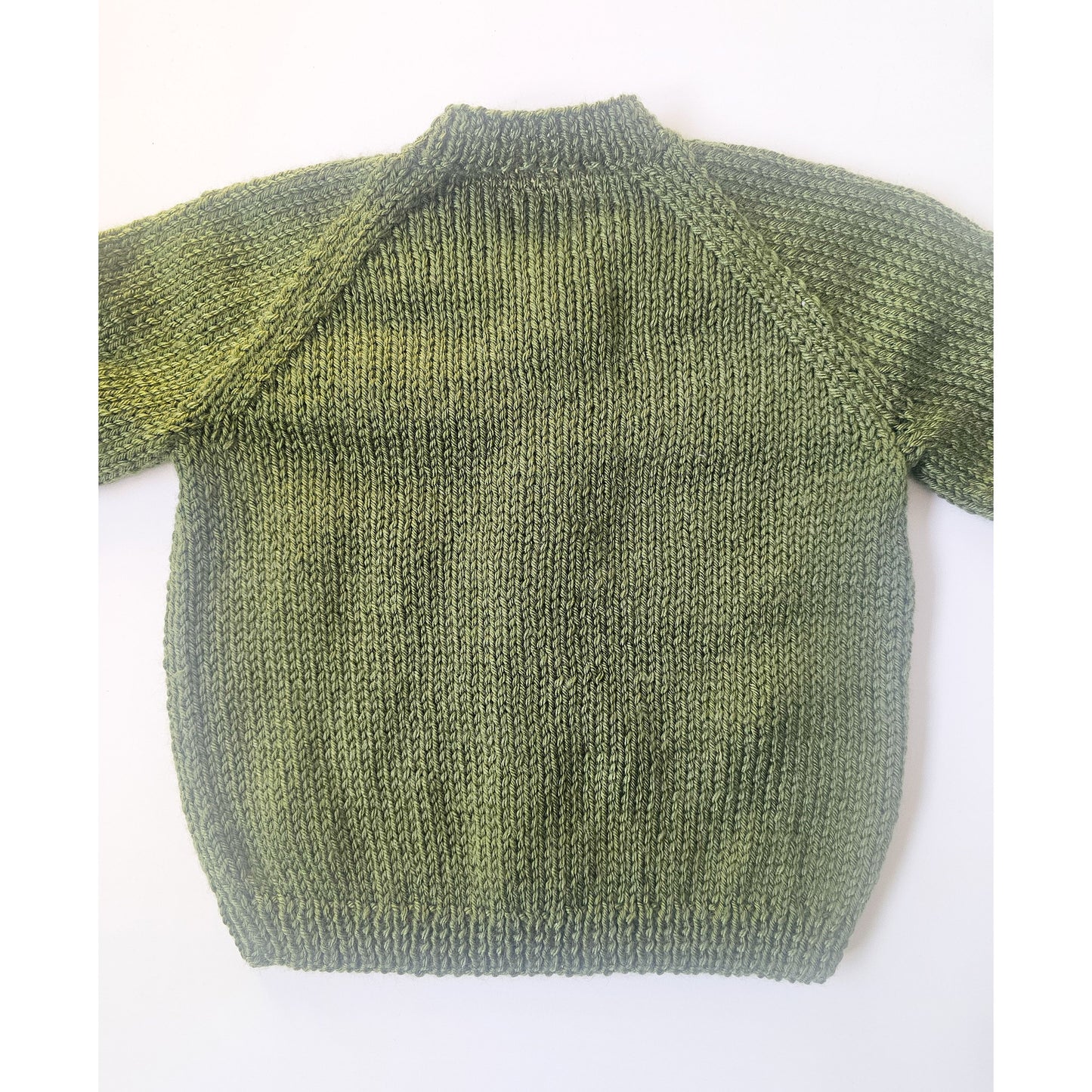 Olive Green Classic Cardigan (1 - 2 years)