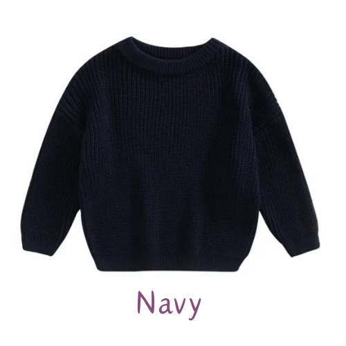 Embroidered Name Jumper