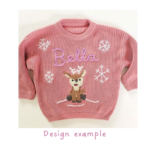 Reindeer Christmas Jumper Kit