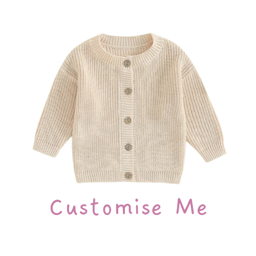 Isn't She Lovely Embroidered Cardigan - Made to Order