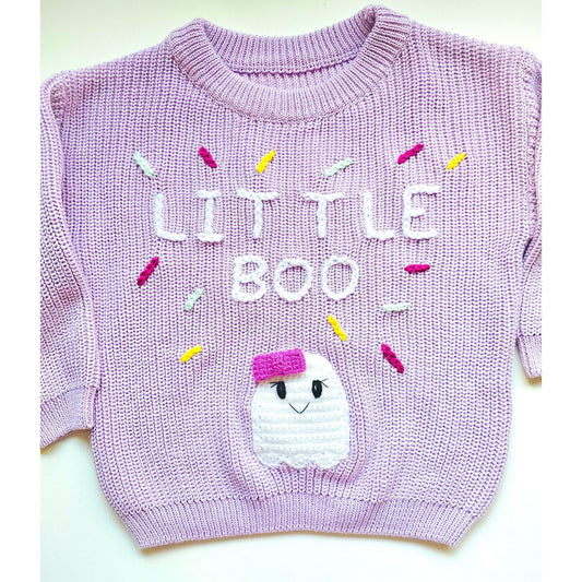 Boo Halloween Knit (18-24 months)