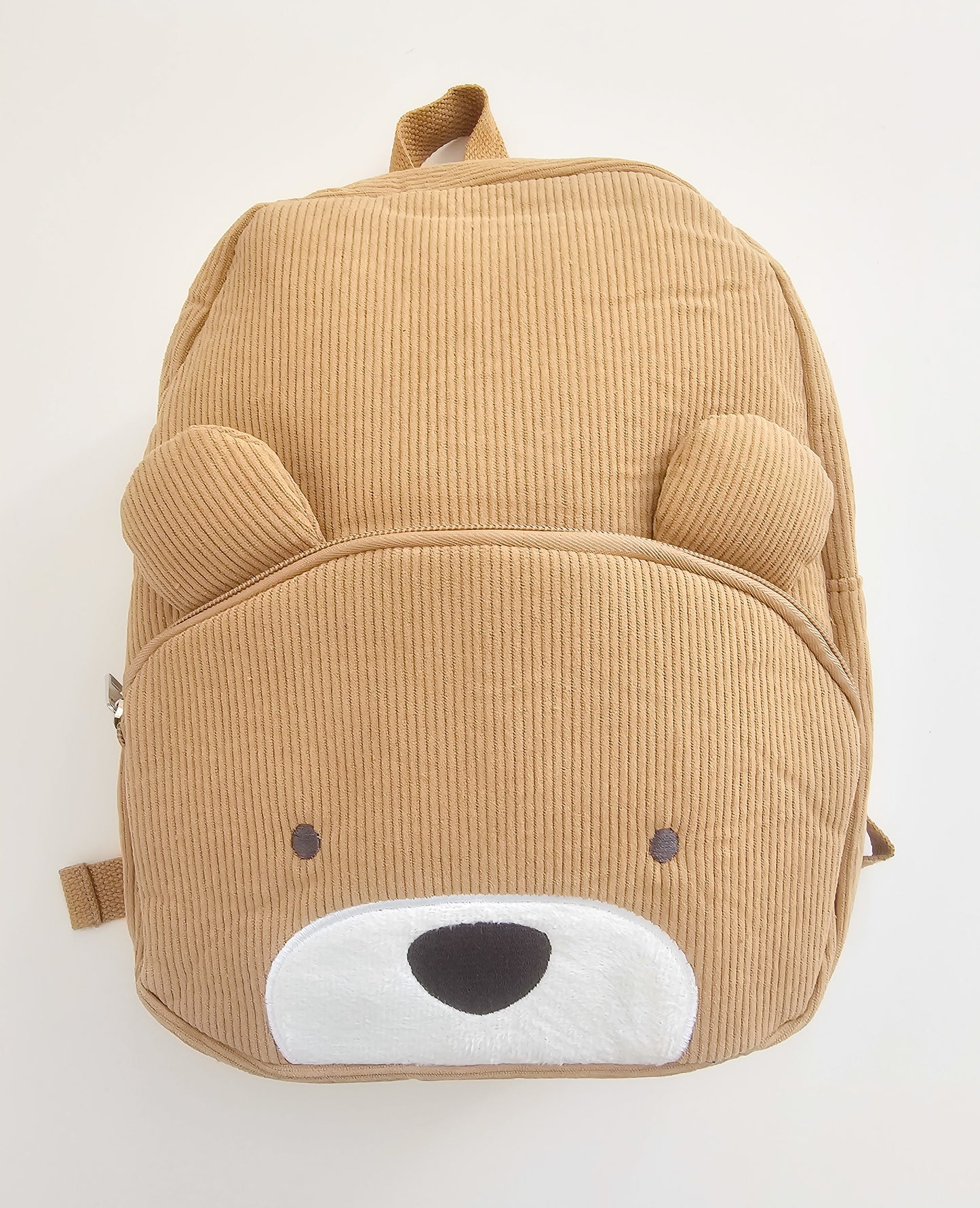 Embroidered Bear Backpack