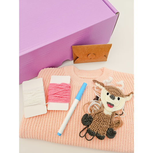 Reindeer Christmas Jumper Kit