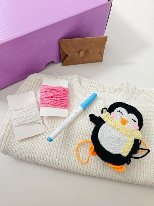 Penguin Christmas Jumper Kit