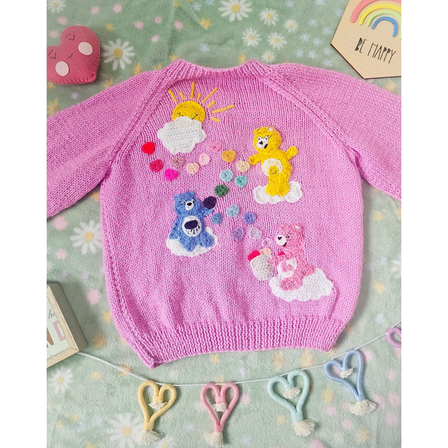 Care Bear Rainbow Knit (Age 4 - 5 years)