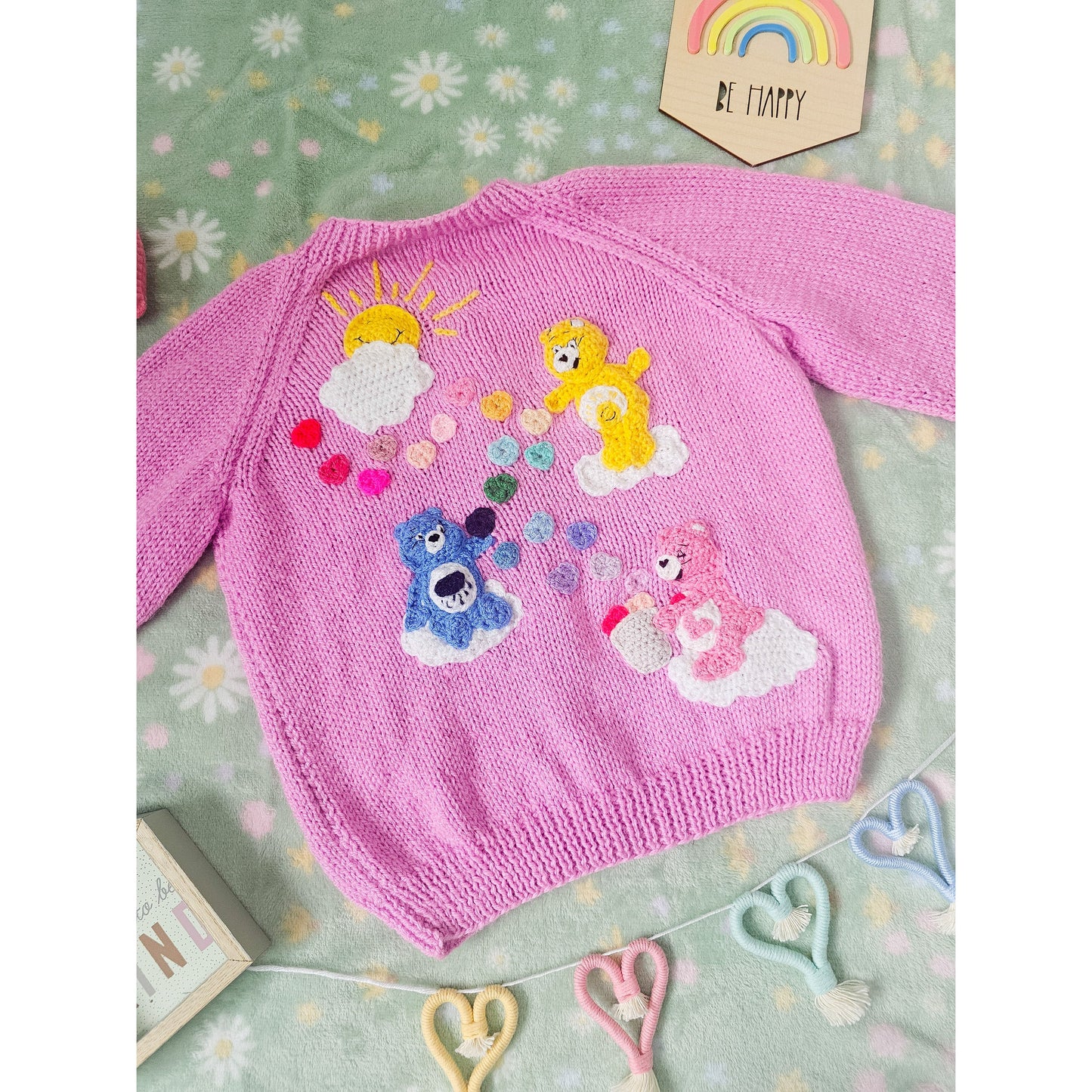 Care Bear Rainbow Knit (Age 4 - 5 years)