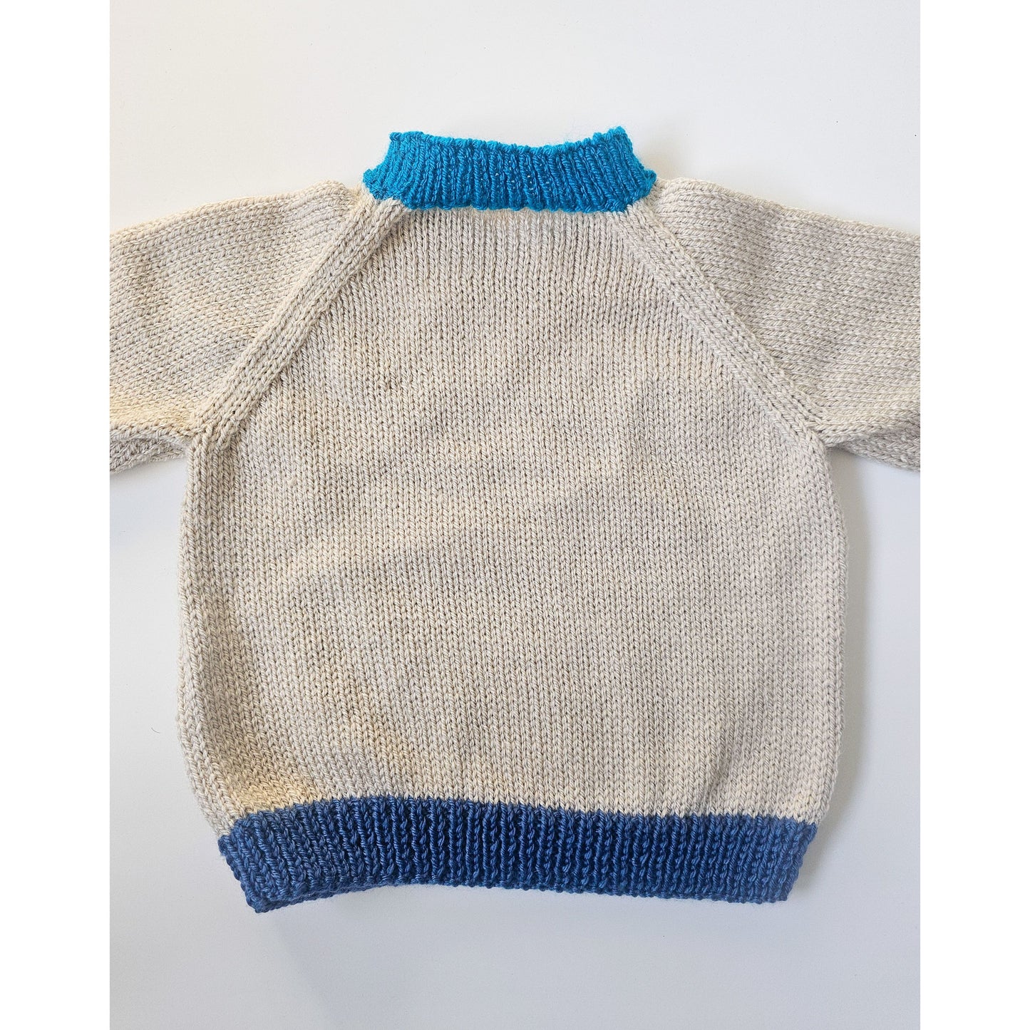 Beige/Blue/Orange Colour Block (9 - 12 months)