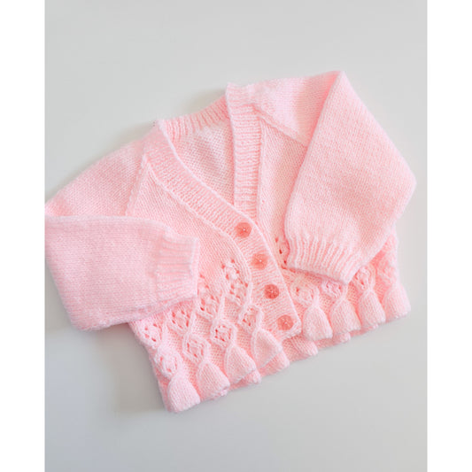 Delicate Pink Cardigan (Newborn)