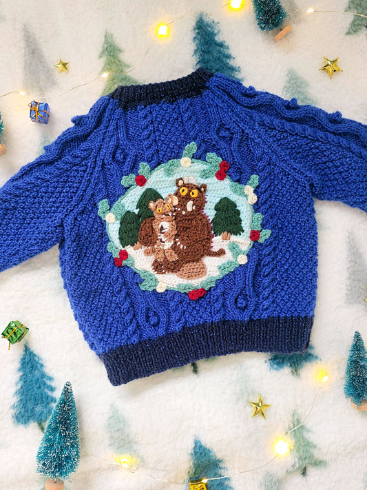 Gruffalo's Child Christmas Knit (Age 18-24 months)