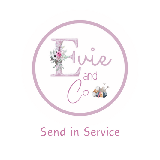 Send in Service - Embroidered embellishments