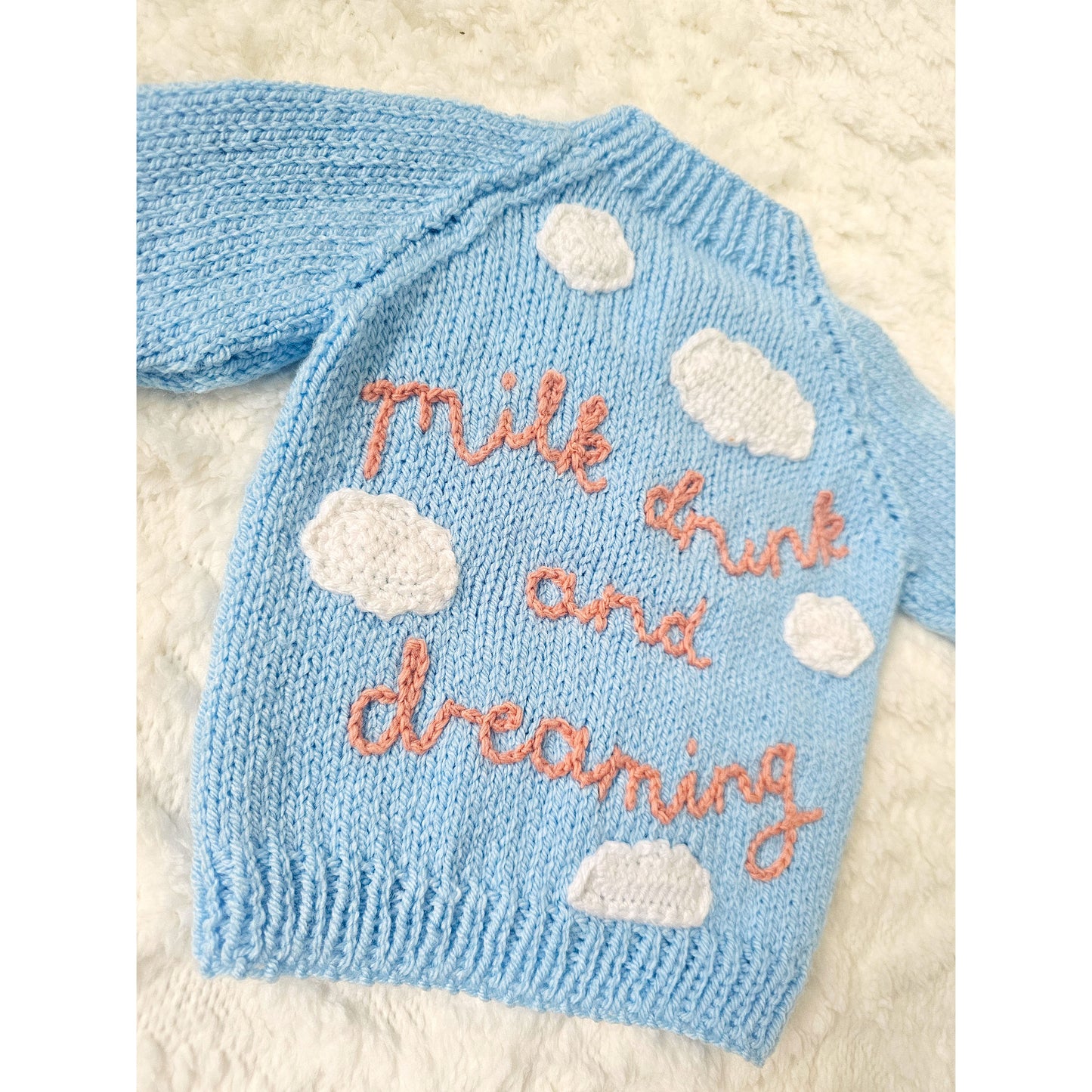 Milk Drunk and Dreaming Knit (Age 0-3 months)