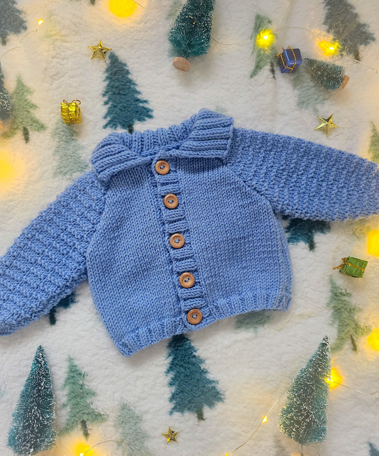 Let It Snow Christmas Knit (Age 0-3 months)