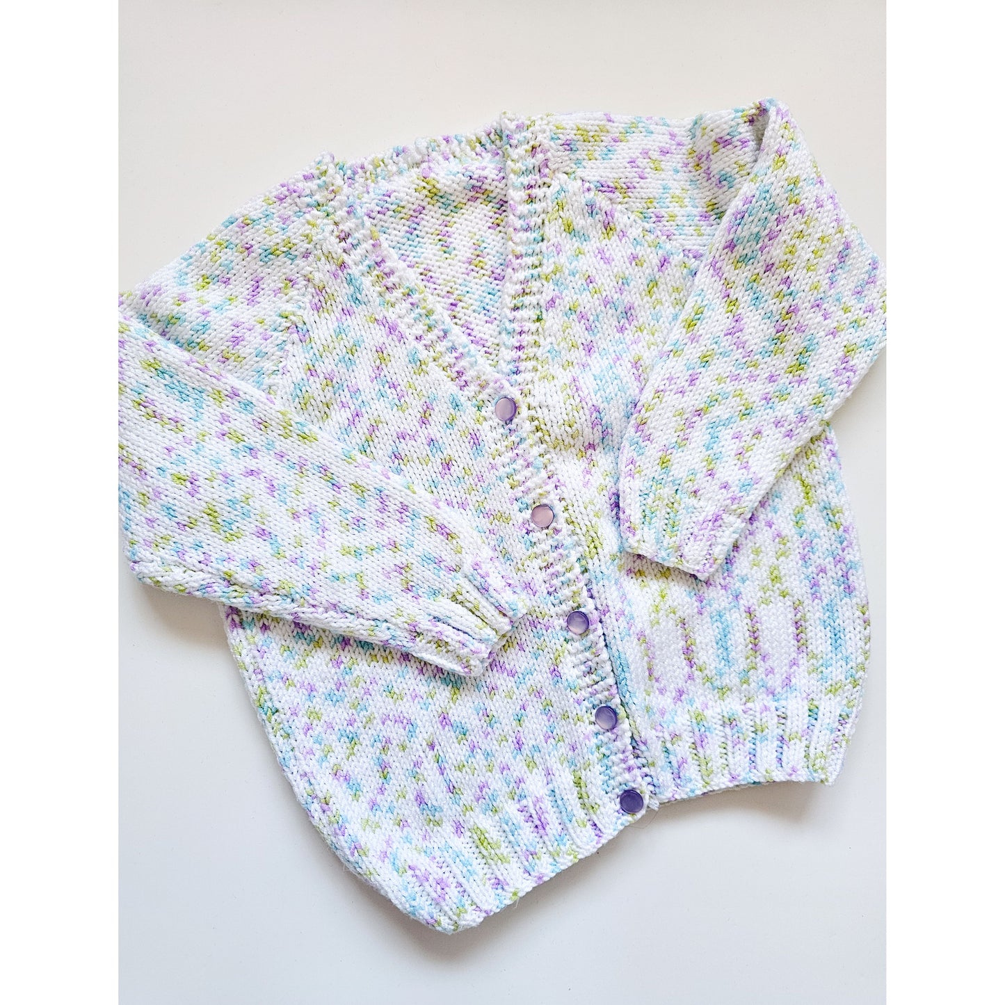 Purple, Green, Blue Fleck (Age 2-3 years)