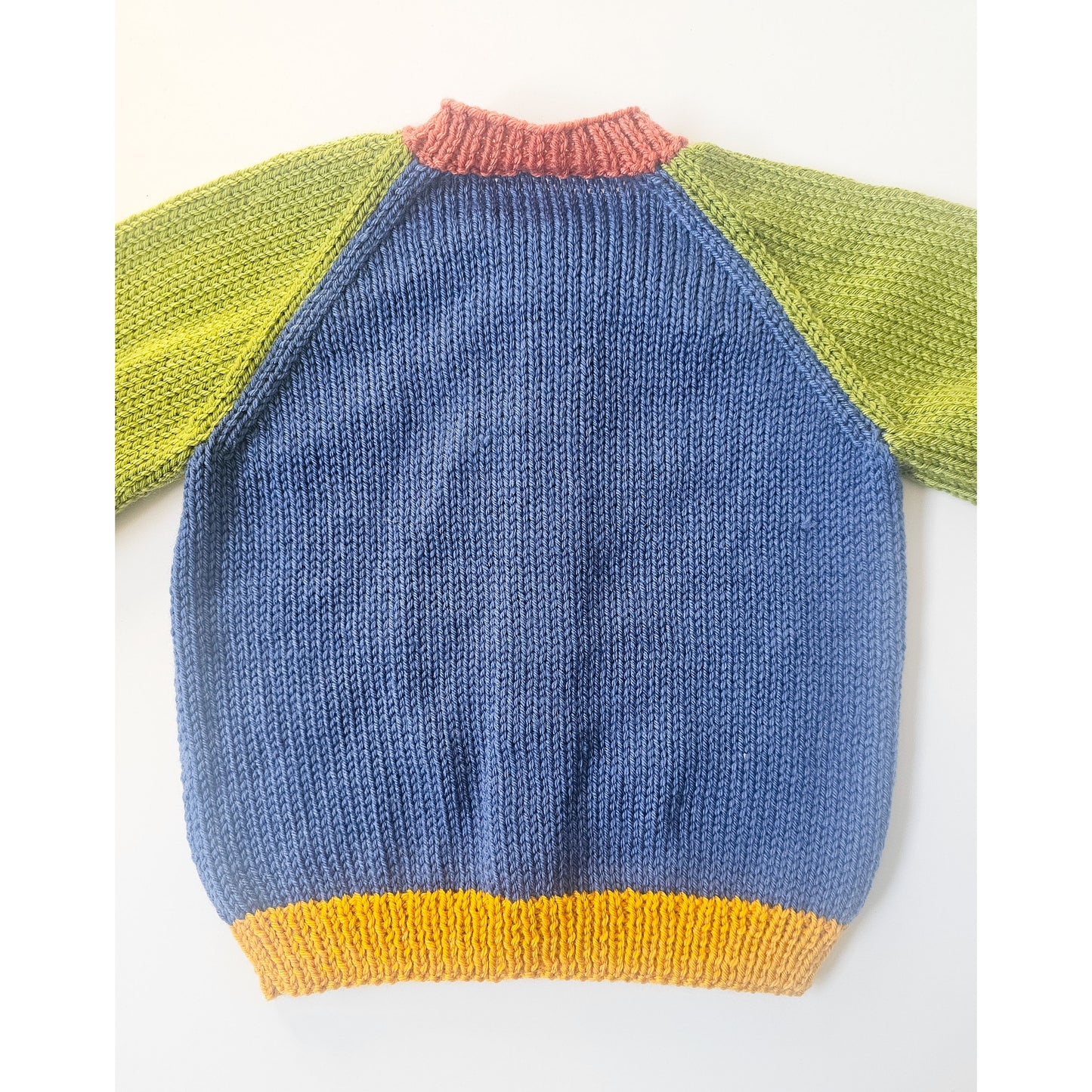 Blue/Green/Yellow Colour Block (Age 2-3 years)